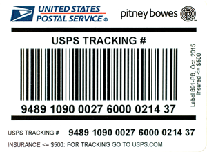 USPS Tracking Label/500
