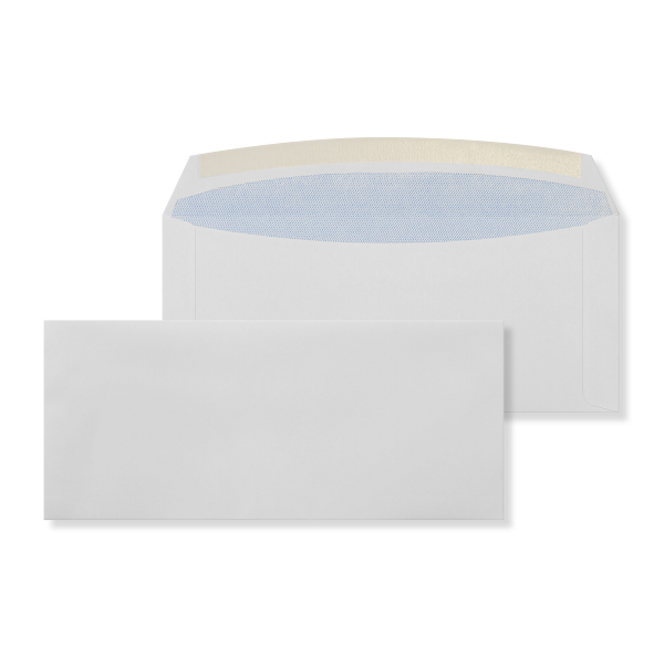 Pitney Bowes<sup>MD</sup> N<sup>o</sup>10 Enveloppes blanches gommées avec teinte, 24# - 1,000 par boîte