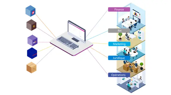 Streamline receiving illustration