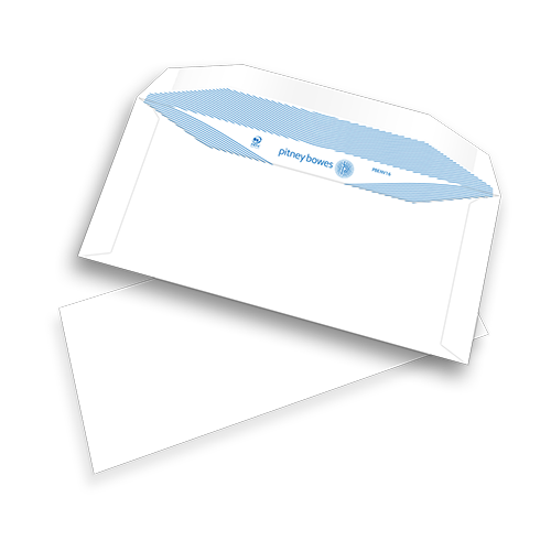 Pitney Bowes® Envelopes DL+ Gummed Plain White 90gsm - pk1000