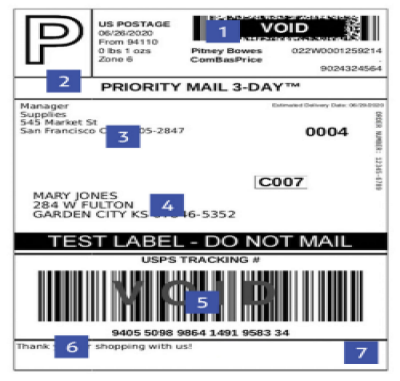 What is a shipping label? | Pitney Bowes