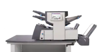 Relay® folder inserter with direct scan machine