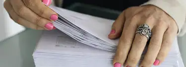 stack of paper 