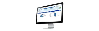 INVIEW Analytics window display on a screen